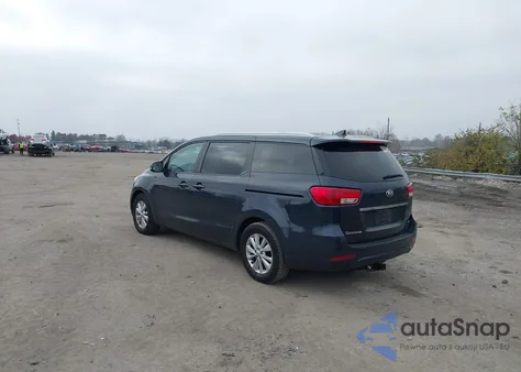 2017 Kia Sedona Lx из США, поврежденный, VIN KNDMB5C12H6254881